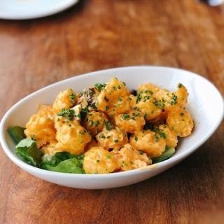 Rock Shrimp Tempura in Spicy Sesame Sauce
