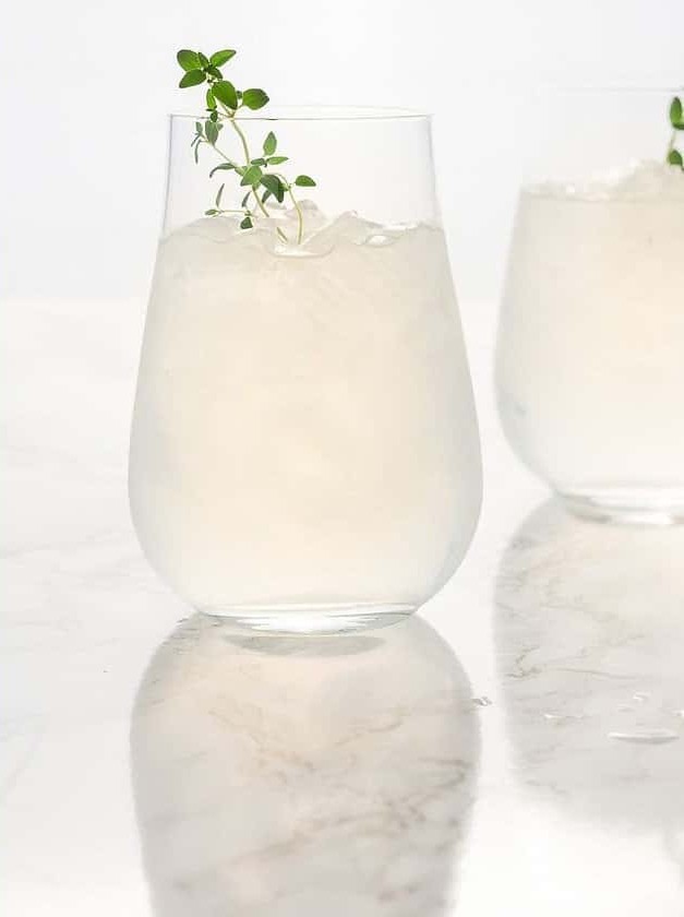 Thyme & Vodka Sparkling Refresher