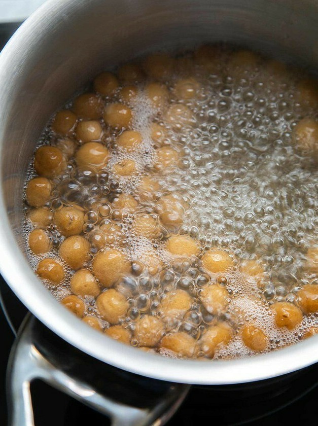 Homemade Boba Pearls with Natural Ingredients