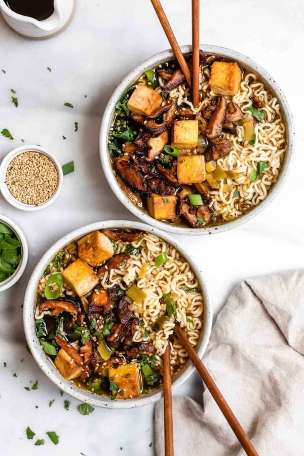 Vegan Ramen Noodle Delights