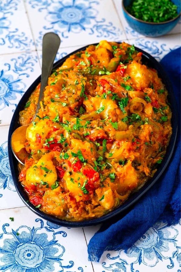 Southern Iranian Potato Curry Delight