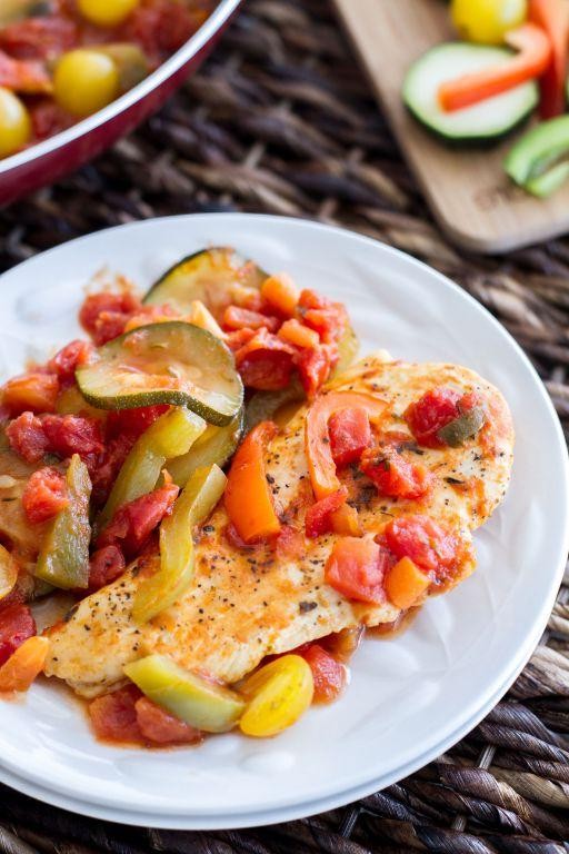 30-Minute Chicken Cacciatore