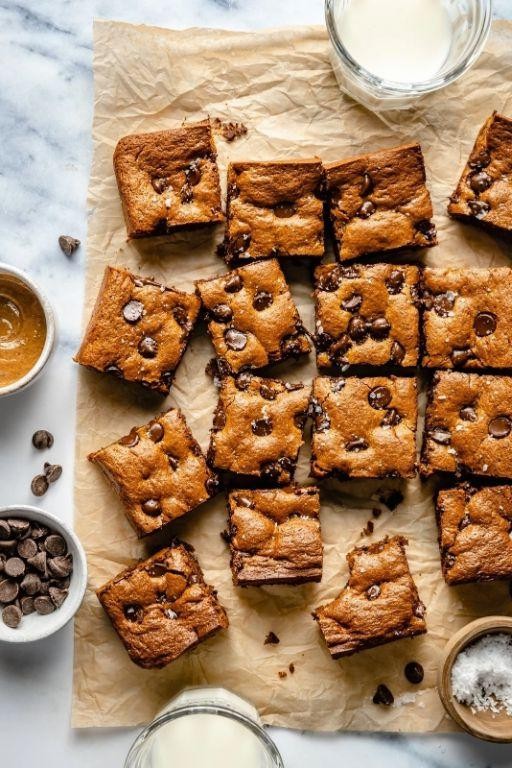 Almond Butter Blondies