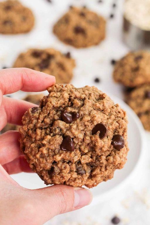 Almond Butter and Peanut Butter Oatmeal Cookies