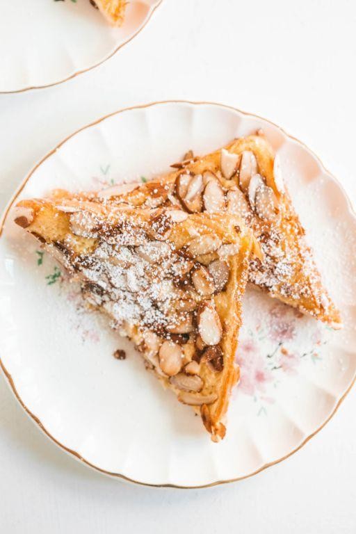 Almond Crusted Challah French Toast