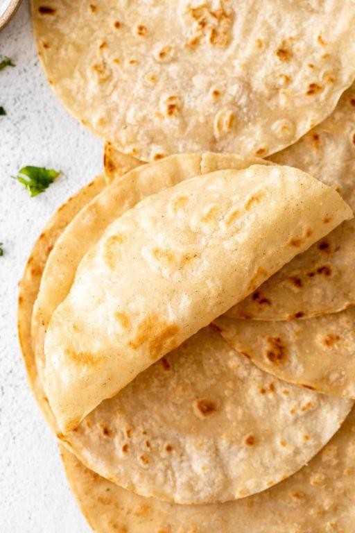 Almond Flour Soft Tortillas
