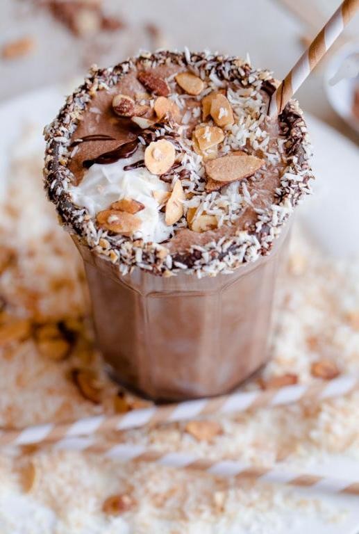 Almond Joy Inspired Smoothie