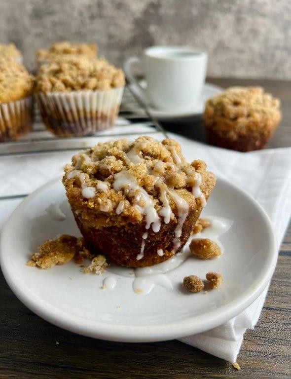 Almond Milk Coffee Muffin Cake