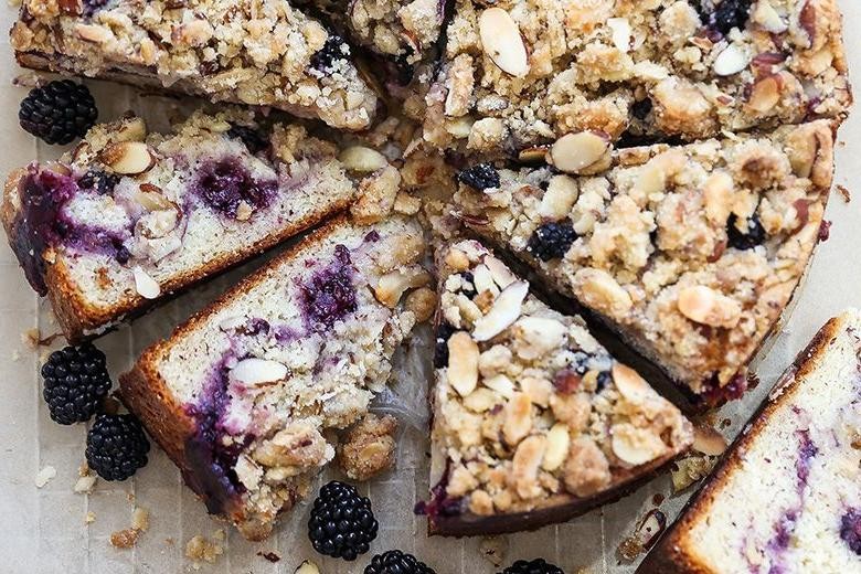 Almond Yogurt Coffee Cake