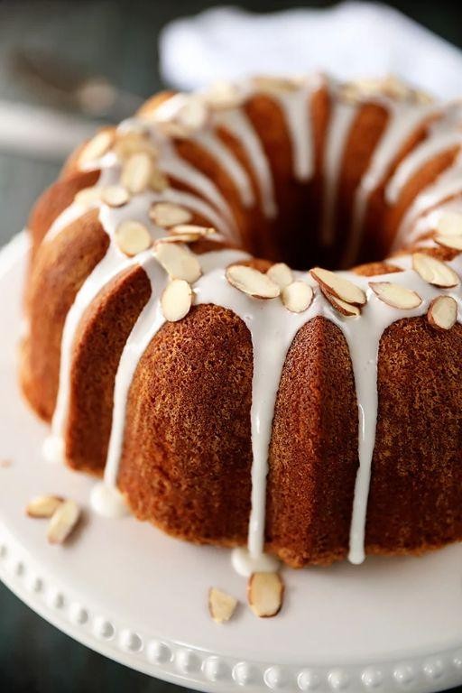 Almond-Scented Pound Cake