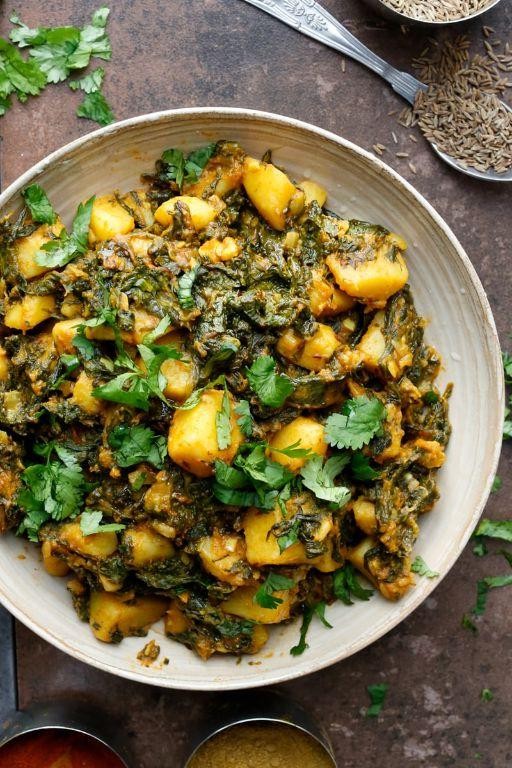 Aloo Palak