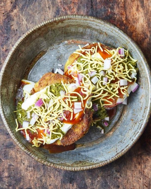 Aloo Tikki Chaat