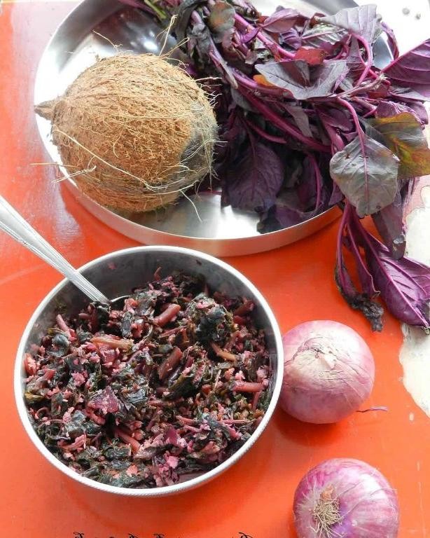 Amaranth Leaf and Tomato Chutney