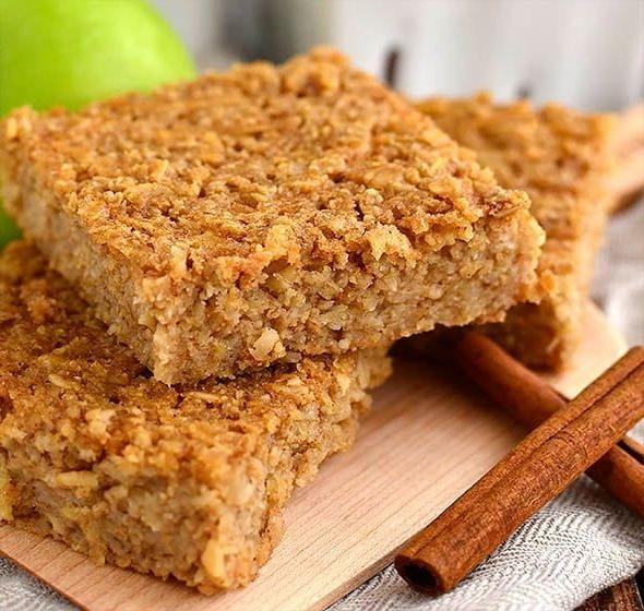Apple Cinnamon Breakfast Bars