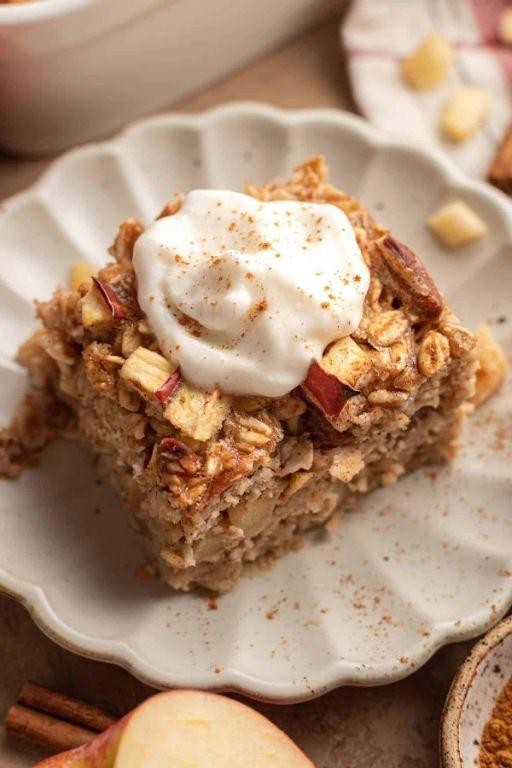 Apple Cinnamon Oatmeal Pie