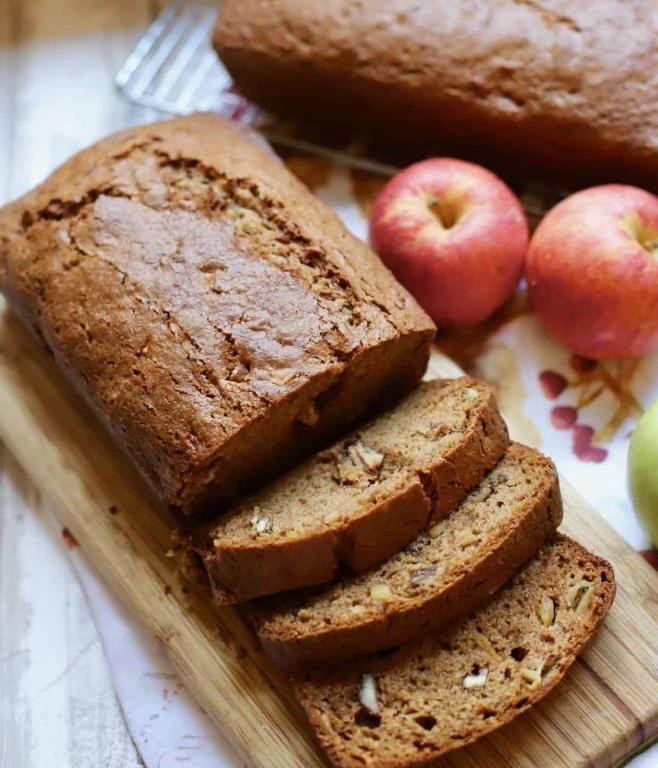 Apple Cinnamon Sour Cream Bread