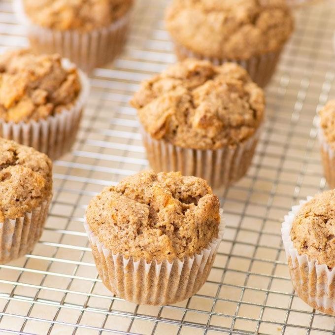 Apple Cinnamon Vegan Muffins