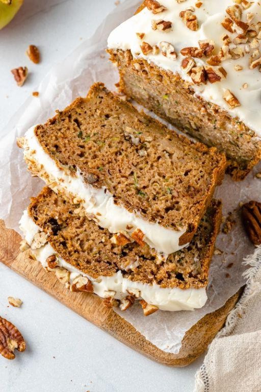 Apple Cinnamon Zucchini Bread