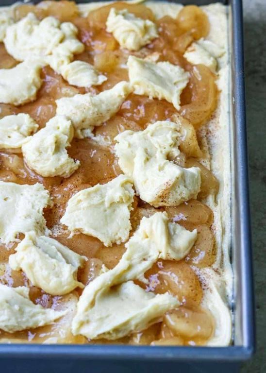 Apple Pie Bars with Canned Filling