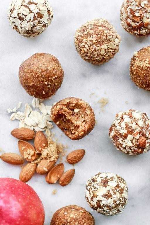 Apple and Almond Butter Energy Bites