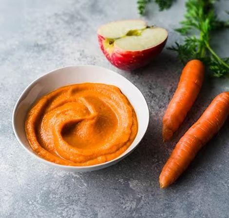 Apple and Carrot Puree
