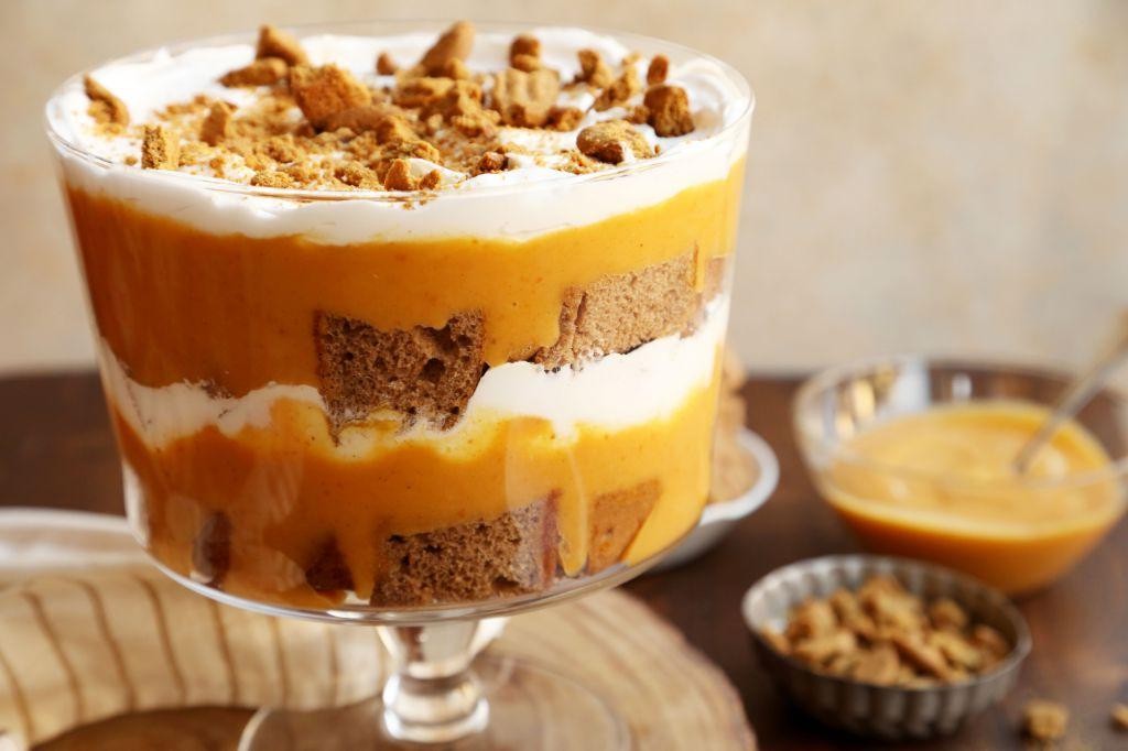 Apple and Gingerbread Trifle