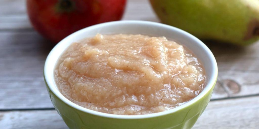 Apple and Pear Sauce Combo