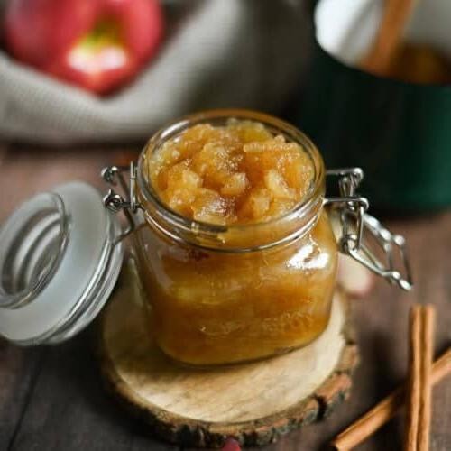 Applesauce with Honey and Lemon