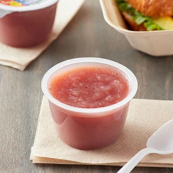 Applesauce with Mixed Berries