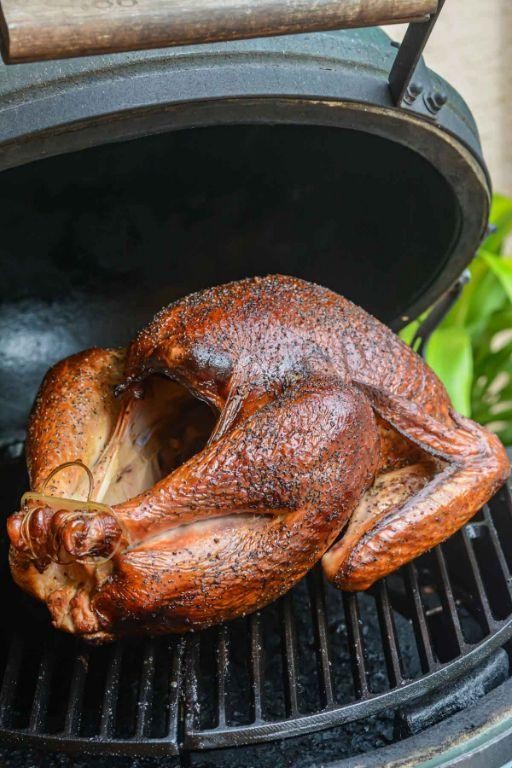 Applewood Smoked Turkey with Citrus Brine