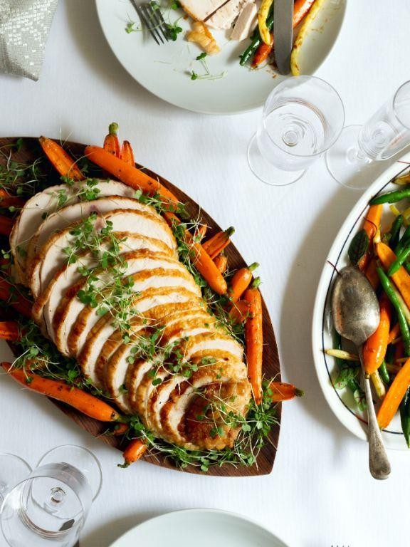 Apricot Ginger Grilled Turkey Breast