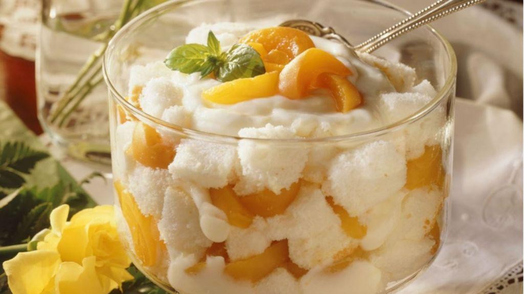 Apricot Gingerbread Trifle