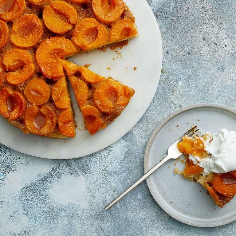 Apricot Upside-Down Cake