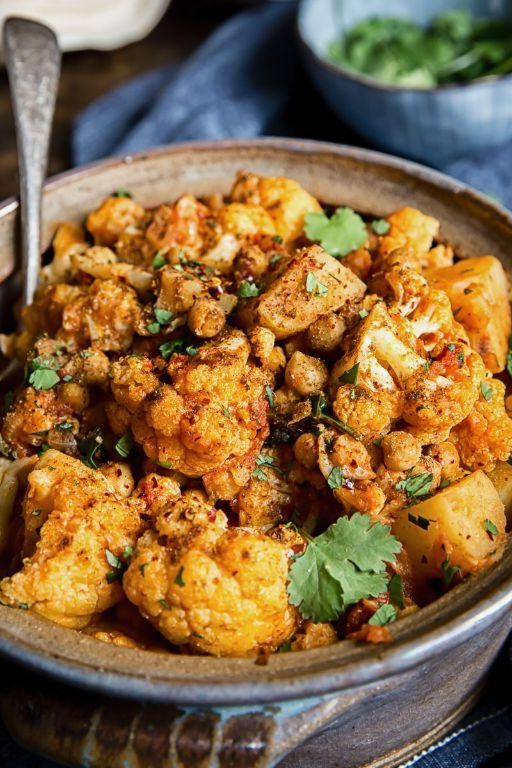 Aromatic Potato and Cauliflower Curry