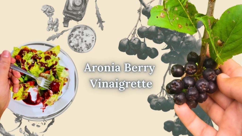 Aronia Berry Vinaigrette Salad Dressing