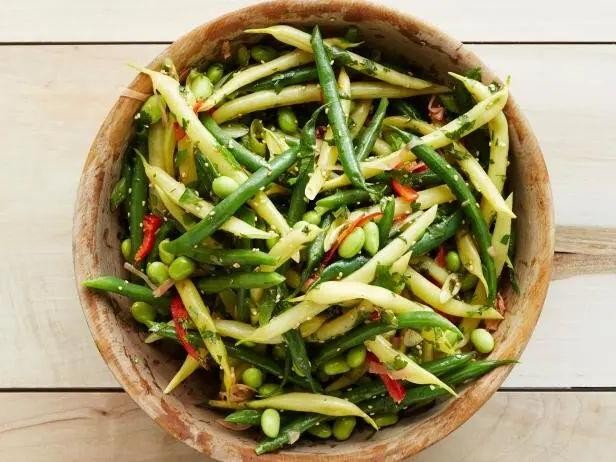 Asian Ginger and Soy Five Bean Salad