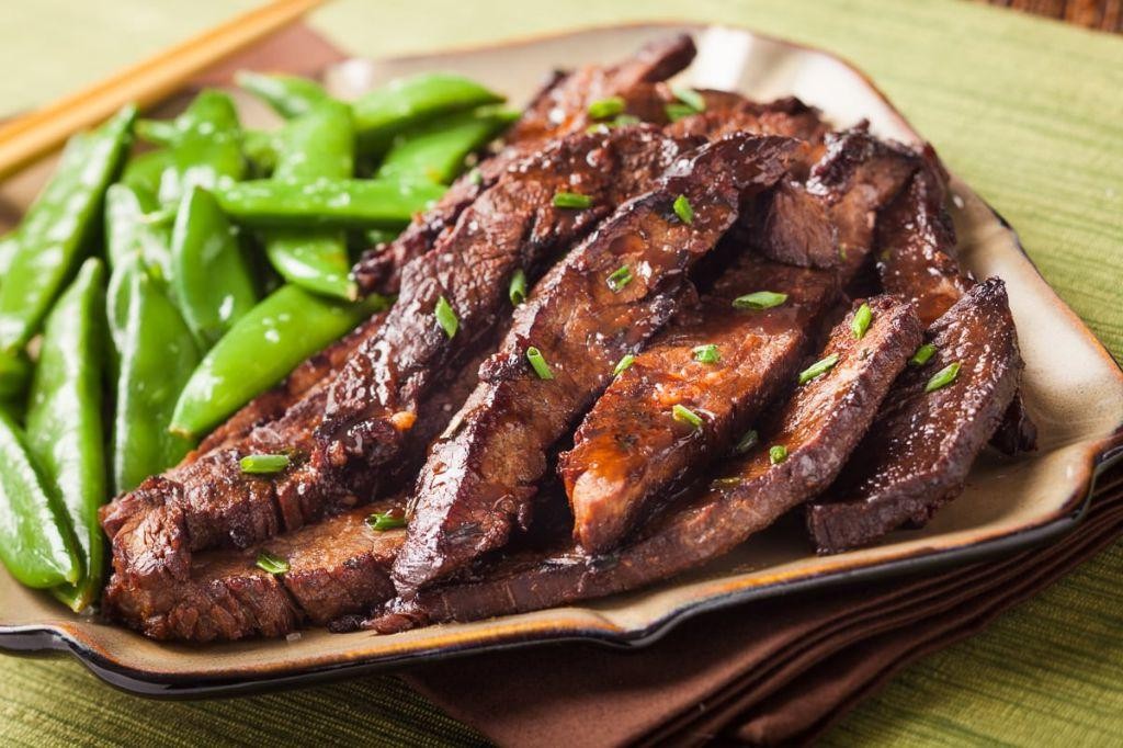 Asian Inspired Soy and Ginger Skirt Steak