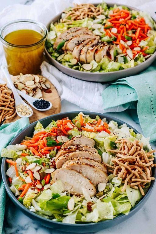 Asian-Inspired Grilled Chicken Salad