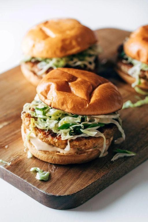 Asian-Inspired Ground Chicken Breast Sliders