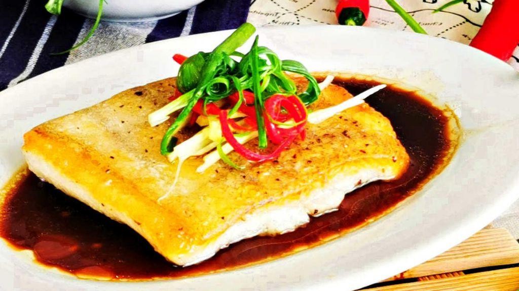 Asian-Inspired Pan-Seared Halibut