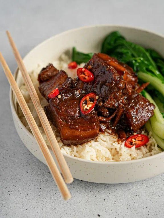 Asian-Inspired Slow Cooker Pork with Soy and Ginger