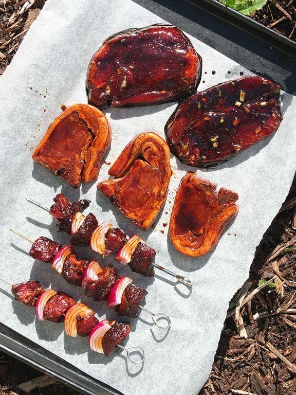 Asian-Inspired Soy Ginger Lamb Shoulder Chops