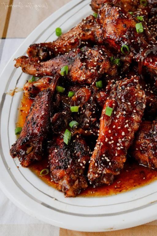 Asian-Inspired Soy and Ginger Fried Turkey Wings