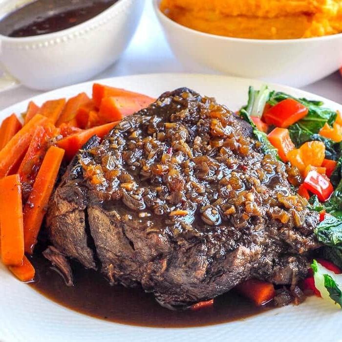 Asian-Inspired Soy-Ginger Chuck Roast