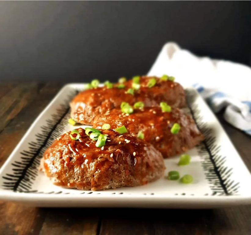 Asian-Inspired Teriyaki Mini Meatloafs