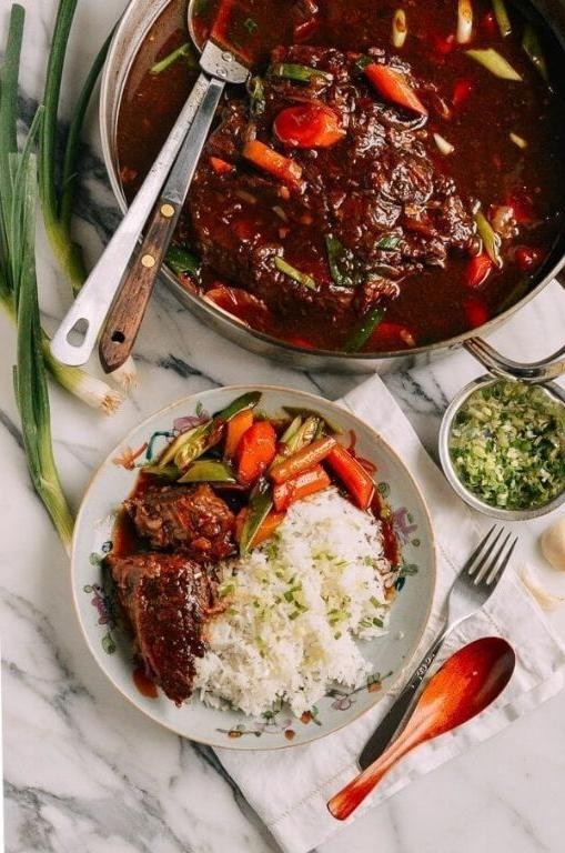 Asian-Style Chuck Roast Beef with Soy and Ginger