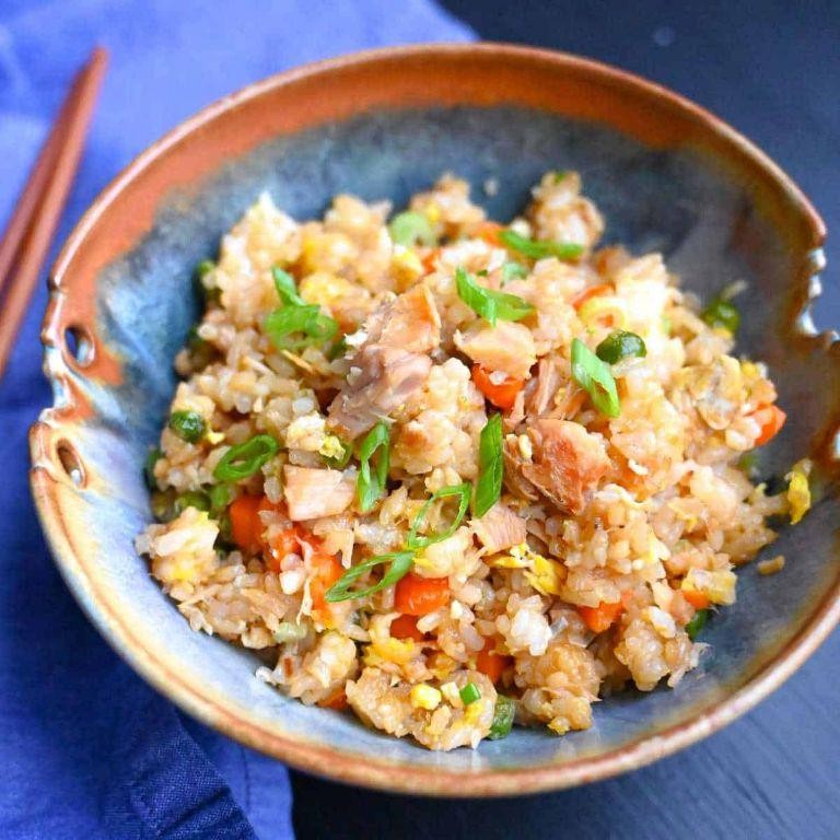Asian-inspired Tuna Fried Rice