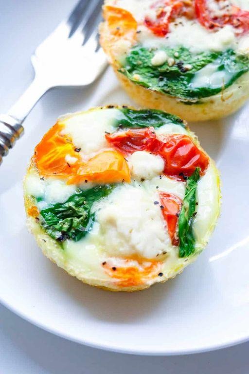 Asparagus and Dill Egg White Bites