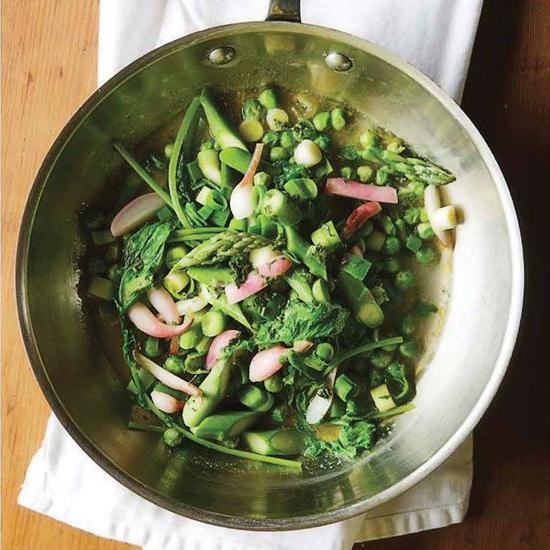 Asparagus and Pea Ragout
