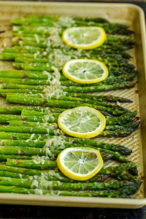Asparagus with Lemon Butter Sauce
